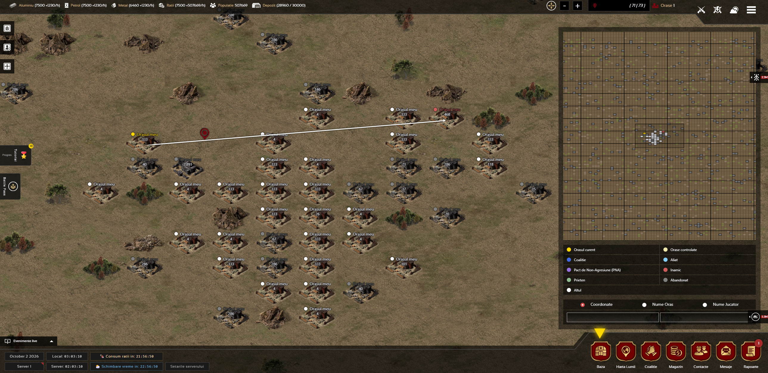 Game screenshots